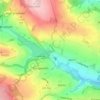 Low Holdworth topographic map, elevation, terrain