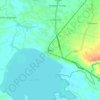 Bato topographic map, elevation, terrain