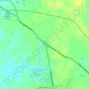 Chandra topographic map, elevation, terrain