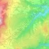 Bellin topographic map, elevation, terrain