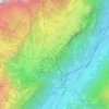 Braunwald topographic map, elevation, terrain