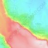 Ha Motheo topographic map, elevation, terrain
