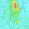 Tout Vent topographic map, elevation, terrain
