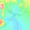 Calitzdorp topographic map, elevation, terrain
