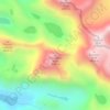Desolation Peak topographic map, elevation, terrain