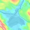 Huacarpay topographic map, elevation, terrain