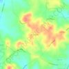Wilwon Woods topographic map, elevation, terrain