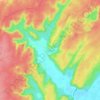 Manger topographic map, elevation, terrain