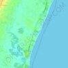 Kinondo topographic map, elevation, terrain