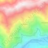 Huertapata topographic map, elevation, terrain