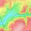 Neufmarteau topographic map, elevation, terrain