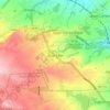 Birds Edge topographic map, elevation, terrain