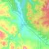 Lake George topographic map, elevation, terrain