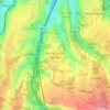 Netherne-on-the-Hill topographic map, elevation, terrain