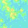 George Martin Acres topographic map, elevation, terrain