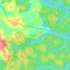 Meyos-Obam topographic map, elevation, terrain