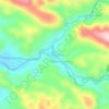Muarasoma topographic map, elevation, terrain