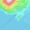 Limbe topographic map, elevation, terrain