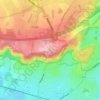 Reigate Hill topographic map, elevation, terrain