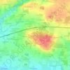 Le Branchereau topographic map, elevation, terrain