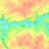 Le Fief topographic map, elevation, terrain