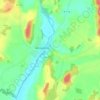 Vessige topographic map, elevation, terrain