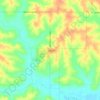 Cosgrove topographic map, elevation, terrain
