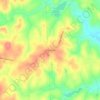 White Plains topographic map, elevation, terrain