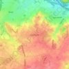 Genhout topographic map, elevation, terrain