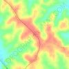 Ewell topographic map, elevation, terrain