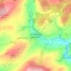 Llanfihangel Glyn Myfyr topographic map, elevation, terrain