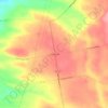 Stone Arabia topographic map, elevation, terrain