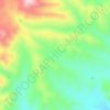 Benton Tank topographic map, elevation, terrain