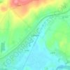 Cloonlara topographic map, elevation, terrain