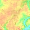 Møldrup topographic map, elevation, terrain