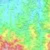 Tešanj topographic map, elevation, terrain