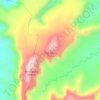 East Mesa topographic map, elevation, terrain