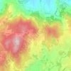 Sanfins de Ferreira topographic map, elevation, terrain