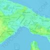 Pahu topographic map, elevation, terrain