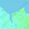 Algonquin topographic map, elevation, terrain