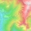 Turesia topographic map, elevation, terrain