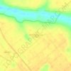 Núcleo Habitacional 1 - Área F topographic map, elevation, terrain
