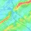 Dante topographic map, elevation, terrain