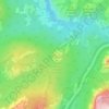 North Whizz Dome topographic map, elevation, terrain