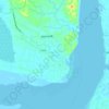 মহেশখালী Maheskhali topographic map, elevation, terrain