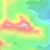 Roche Noir topographic map, elevation, terrain