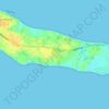 Overby topographic map, elevation, terrain