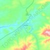 Uniondale topographic map, elevation, terrain