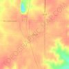 Maryneal topographic map, elevation, terrain