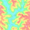 Sharpsburg topographic map, elevation, terrain